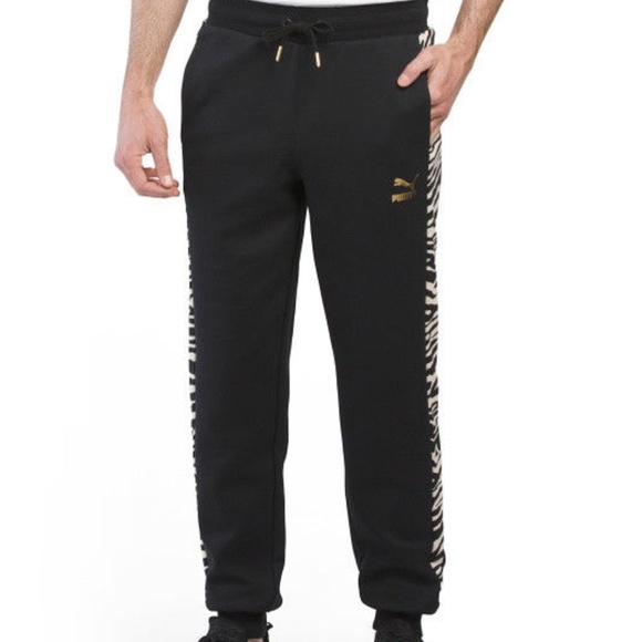 puma sweatpants large